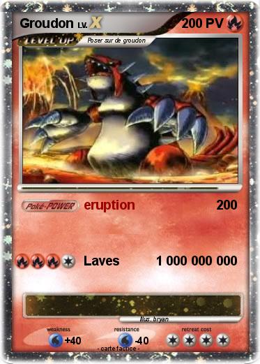 Pokemon Groudon