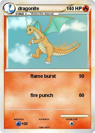 Pokemon dragonite