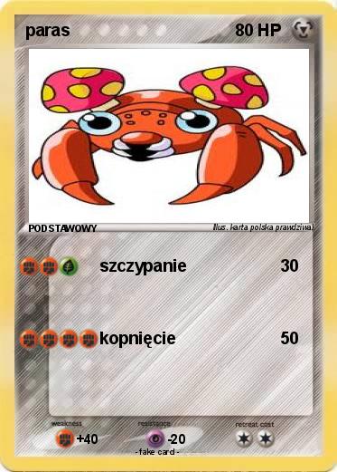 Pokemon paras
