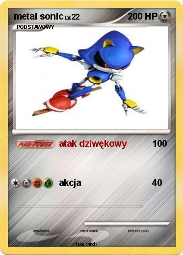 Pokemon metal sonic
