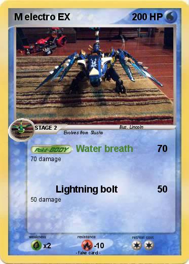 Pokemon M electro EX