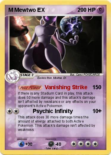 Pokemon M Mewtwo EX