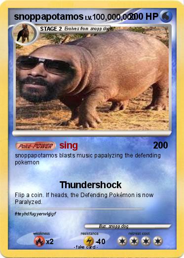 Pokemon snoppapotamos