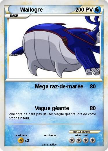 Pokemon Wailogre