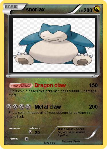 Pokemon snorlax