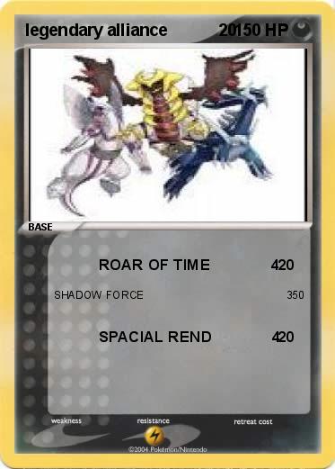 Pokemon legendary alliance           20