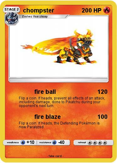 Pokemon chompster