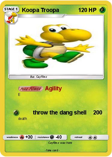 Pokemon Koopa Troopa