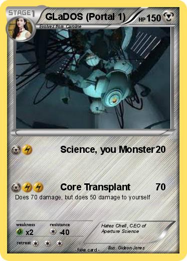 Pokemon GLaDOS (Portal 1)