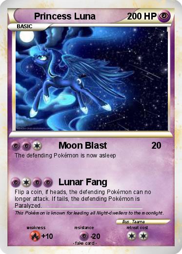 Pokemon Princess Luna