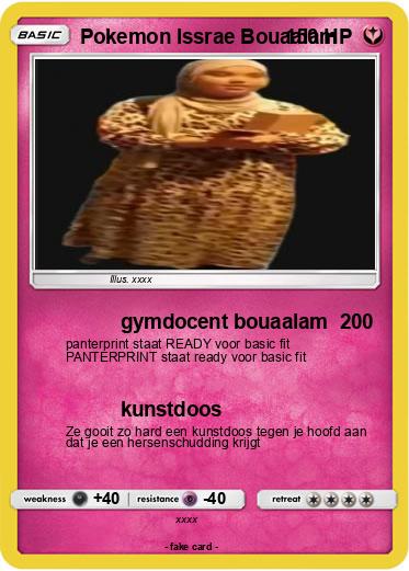 Pokemon Pokemon Issrae Bouaalam