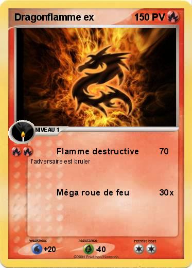 Pokemon Dragonflamme ex