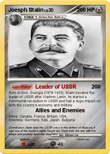 Pokemon Joesph Stalin