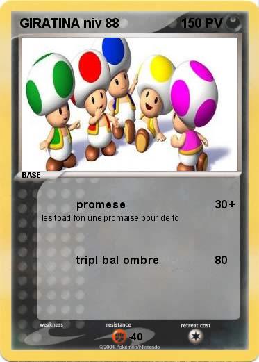 Pokemon GIRATINA niv 88