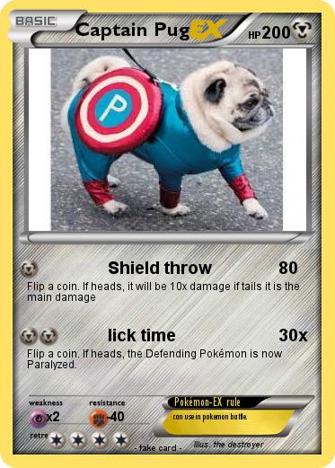 Pokemon Captain Pug
