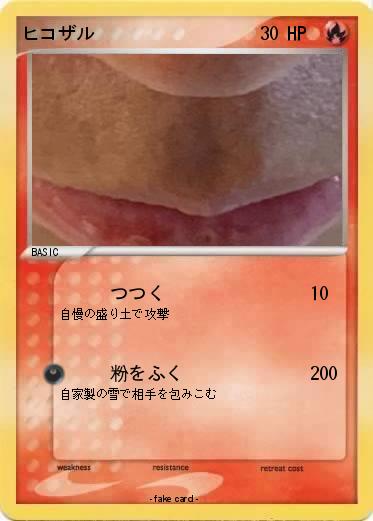 Pokemon ヒコザル
