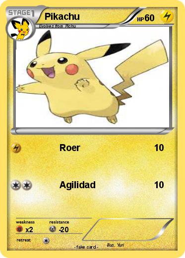 Pokemon Pikachu