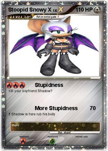 Pokemon Stoopid Snowy X