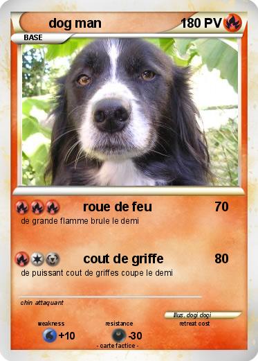 Pokemon dog man