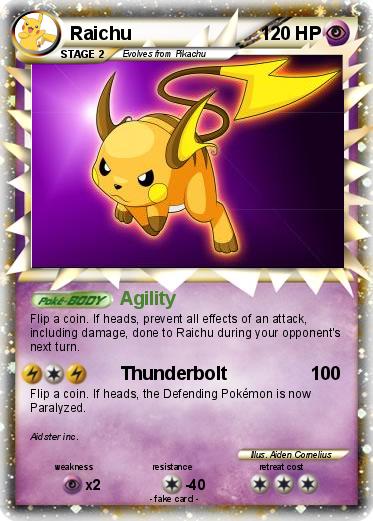 Pokemon Raichu
