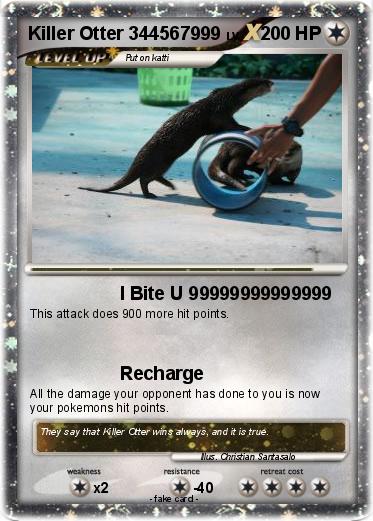 Pokemon Killer Otter 344567999
