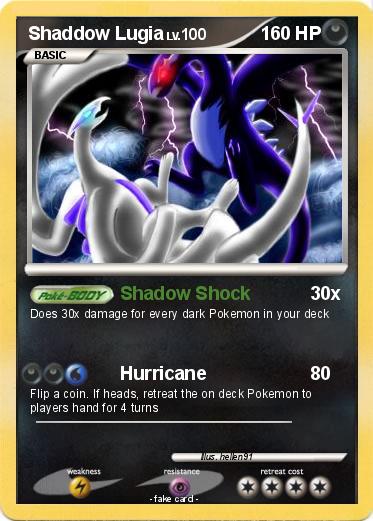 Pokemon Shaddow Lugia