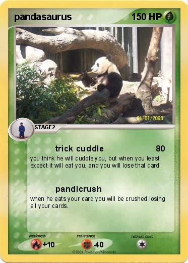 Pokemon pandasaurus