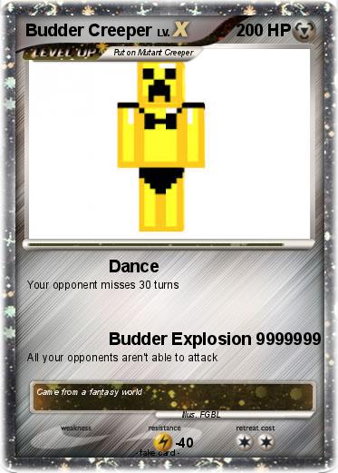 Pokemon Budder Creeper