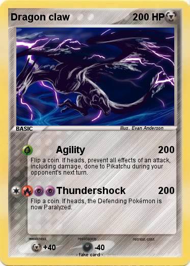 Pokemon Dragon claw