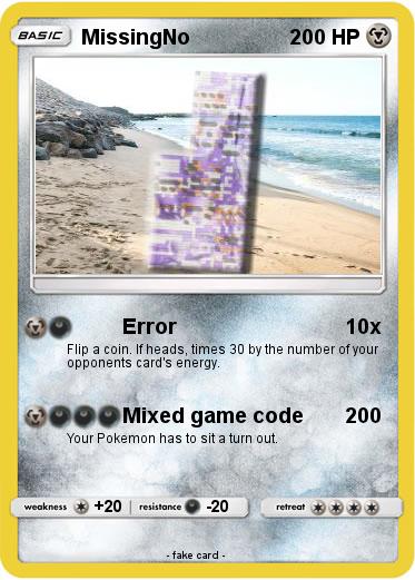 Pokemon MissingNo