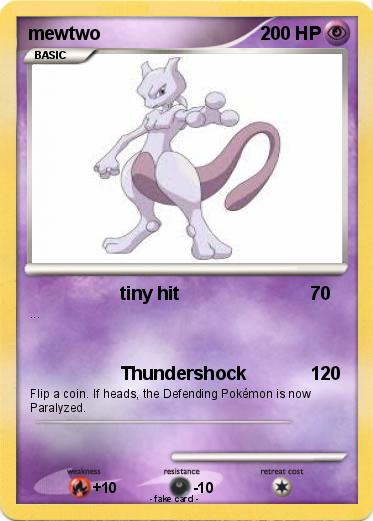 Pokemon mewtwo