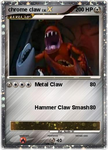 Pokemon chrome claw