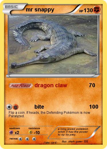 Pokemon mr snappy