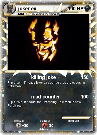 Pokemon joker ex