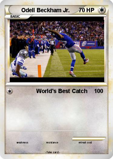 Pokemon Odell Beckham Jr.