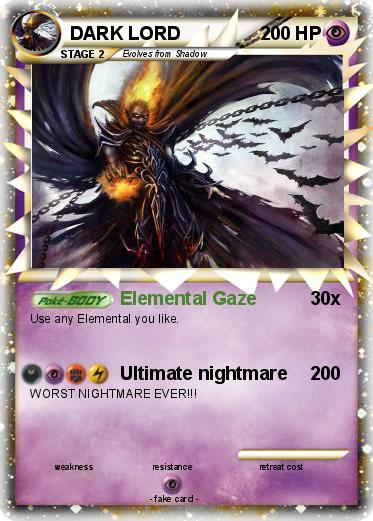 Pokemon DARK LORD