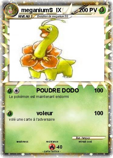 Pokemon meganiumS  lX