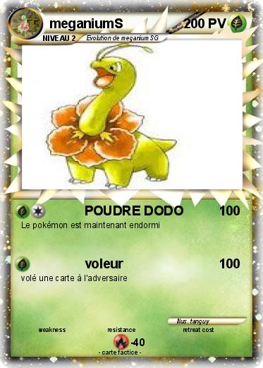 Pokemon meganiumS