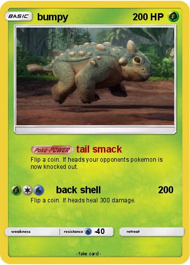 Pokemon bumpy