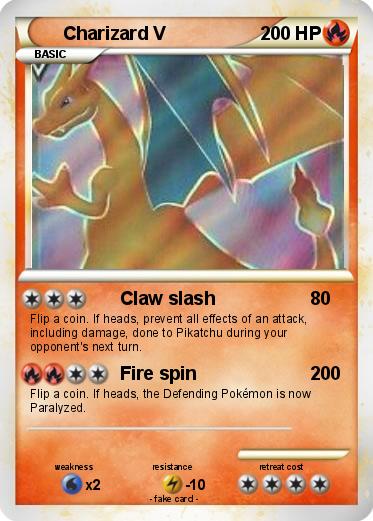 Pokemon Charizard V