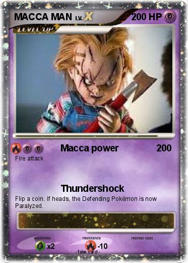 Pokemon MACCA MAN