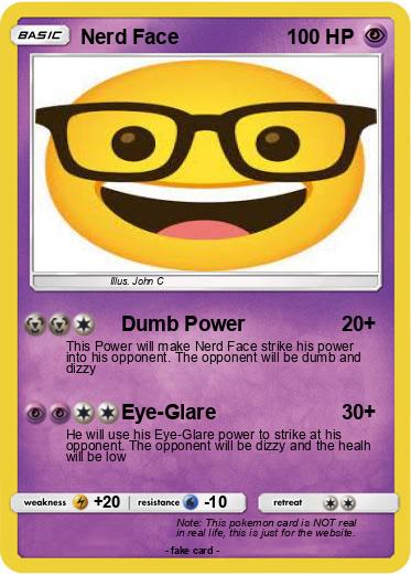 Pokemon Nerd Face