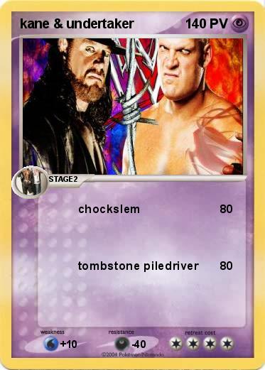 Pokemon kane & undertaker