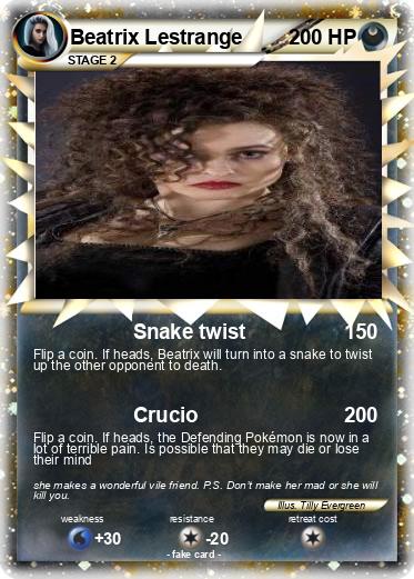 Pokemon Beatrix Lestrange