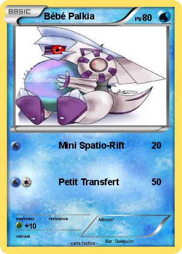 Pokemon Bébé Palkia