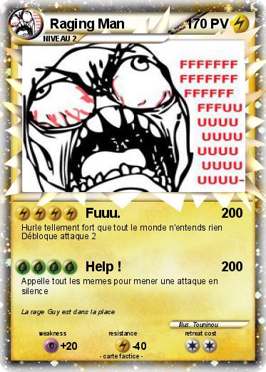 Pokemon Raging Man