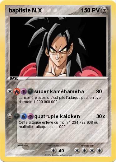 Pokemon baptiste N.X