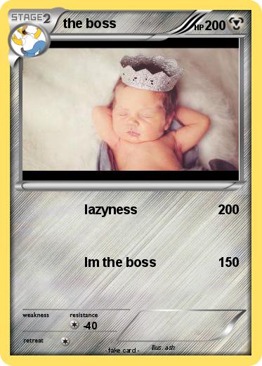 Pokemon the boss