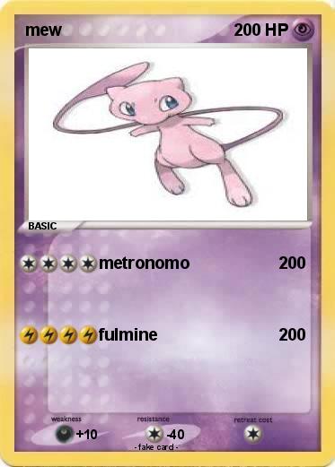 Pokemon mew