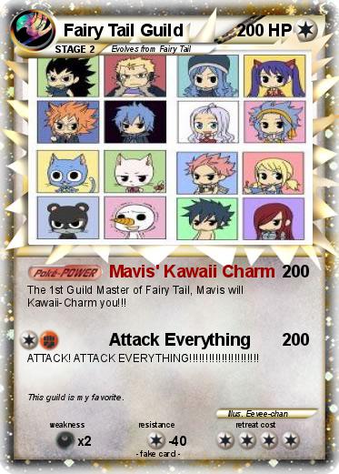 Pokemon Fairy Tail Guild